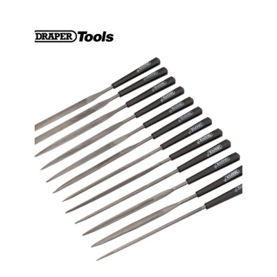 12 PIECE 140MM NEEDLE FILE SET DRAPER TOOLS