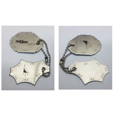 2PCS Pocket Fillet Welding Gauge