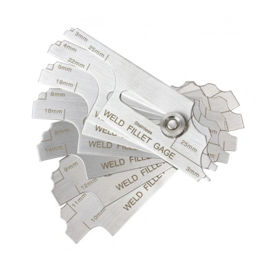7 pcs Fillet Gauge Welding Metric and inch