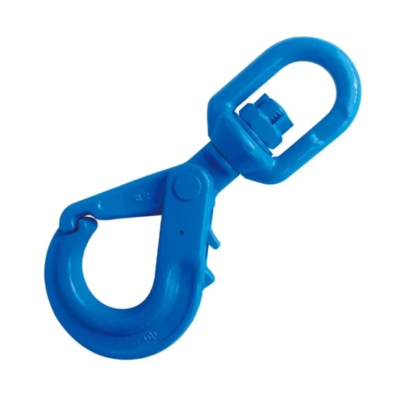G80 European Type Swivel Self-locking Hook