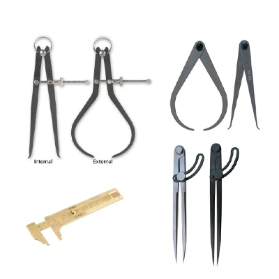 Inside And Outside Calipers And Dividers
