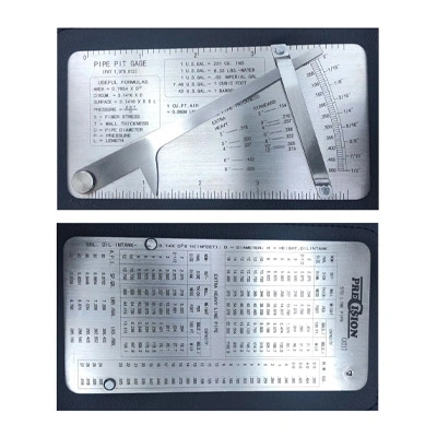 Pipe Pit Welding Gauge