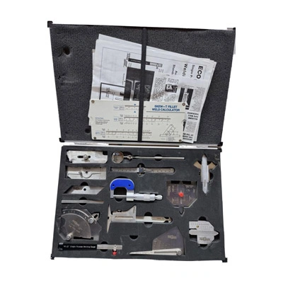 Welding Gauge Kits Packed In Suitcase